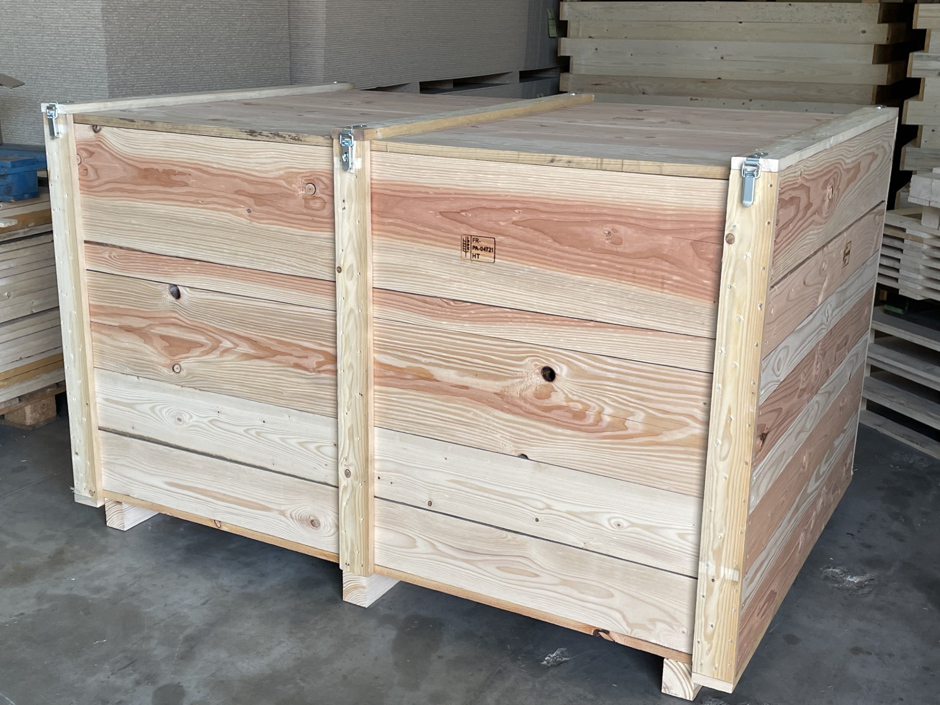 Caisse en bois Saze